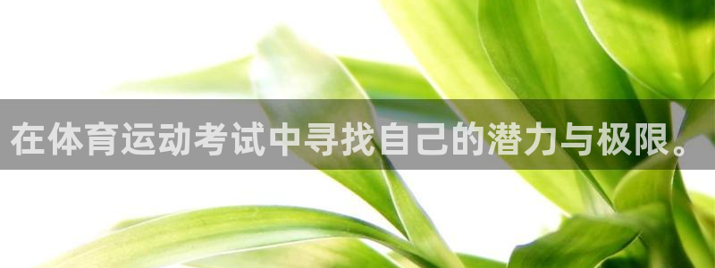 必一运动：在体育运动考试中寻找自己的潜力与极限。